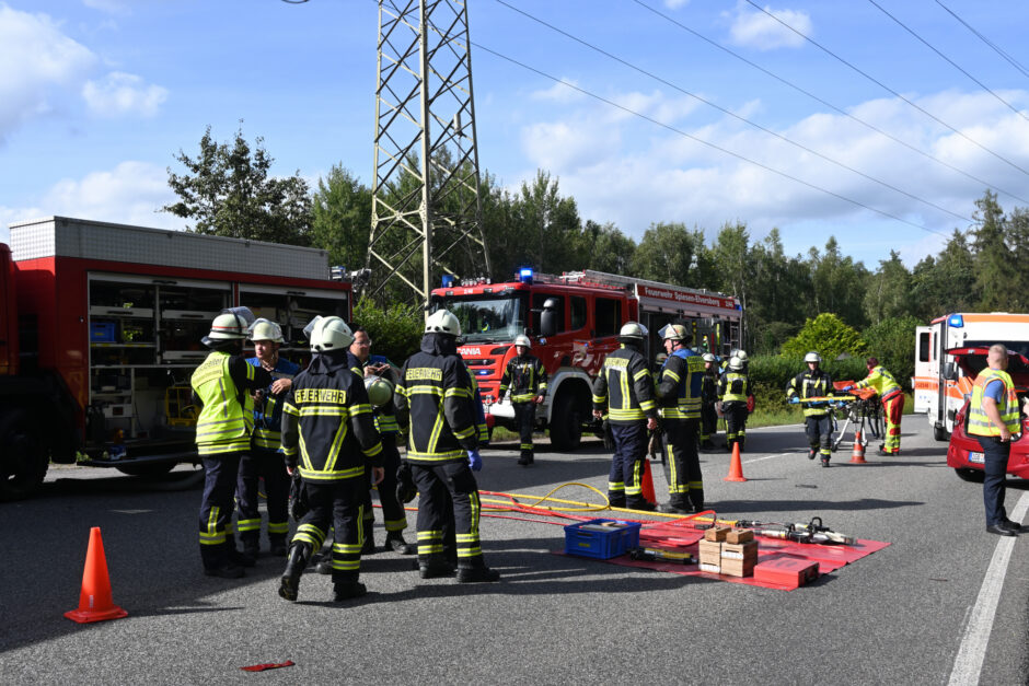 Bildergalerie: Unfall zwischen St. Ingbert und Elversberg