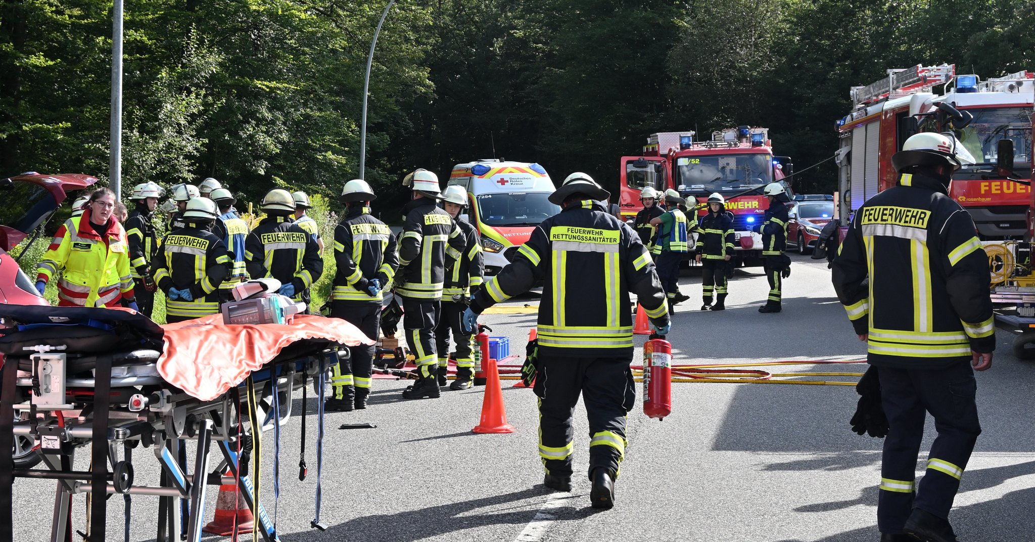 Unfall zwischen St. Ingbert und Elversberg: Ein Mann und eine Frau sind verletzt