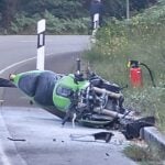 Scvhwerer Motorradunfall Kirrberg