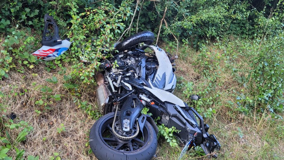 Scvhwerer Motorradunfall Kirrberg