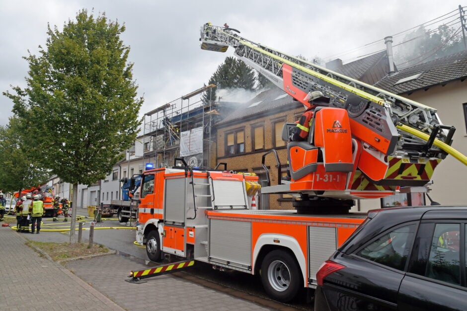 Bildergalerie: Brand in Dudweiler