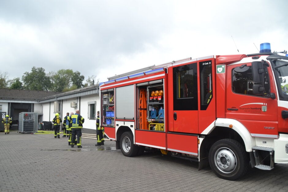 Bildergalerie: Brand bei ALDI in Homburg