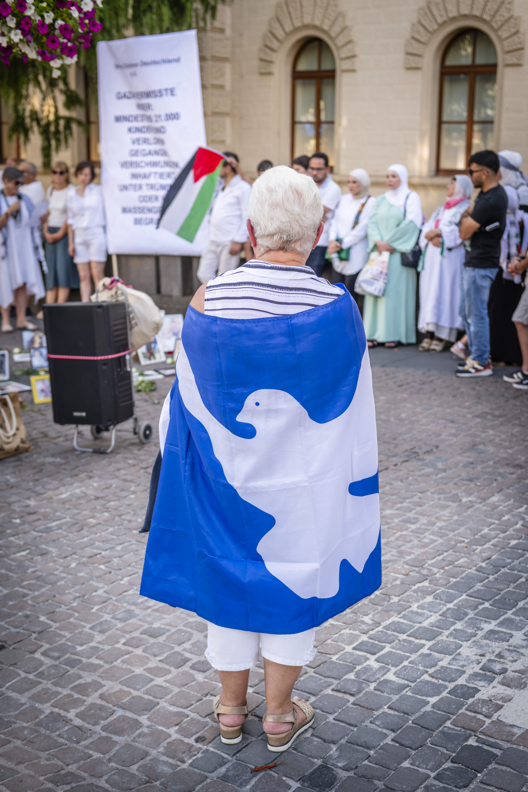 Trauermarsch gegen Leid in Gaza