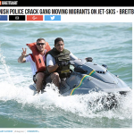 Mit diesem Foto bebilderte Breitbart ihren Artikel. Screenshot: Breitbart News.