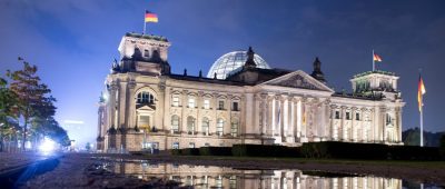 Der Sitz des deutschen Bundestags: der Reichstag in Berlin. Foto:  Klaus-Dietmar Gabbert/dpa-Bildfunk.