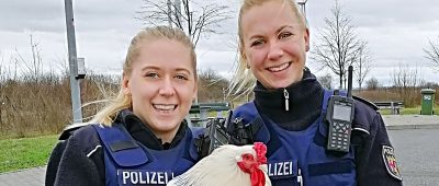 Die Polizeikontrolle fand auf dem Parkplatz „Auf dem Hahnen" statt. Foto:  Polizeiautobahnstation.