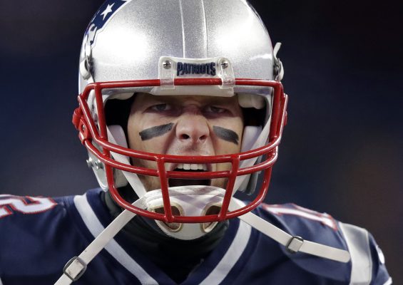 Quarterback Tom Brady führt seine New England Patriots erneut ins Finale der NFL. Foto: Foto: Charles Krupa/AP/dpa-Bildfunk.