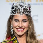 Anahita Rehbein ist die „Miss Germany 2018". Foto: Sebastian Gollnow/dpa-Bildfunk.