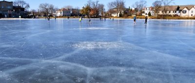 Die Eisflächen im Saarland sind noch nicht dick genug, um sie zu betreten. Symbolbild: CC0-Lizenz