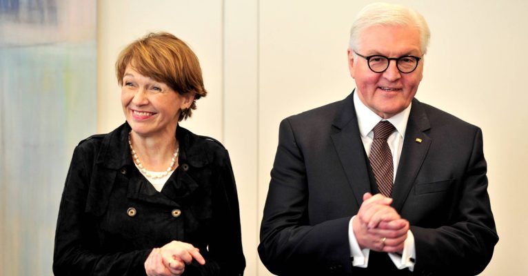 Bundespräsident Frank-Walter Steinmeier ist mit seiner Frau Elke Büdenbender unterwegs. Foto: BeckerBredel.