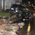 Autos wurden von den Fluten in Bliesransbach mitgerissen. Foto: BeckerBredel.