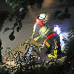 Auch die Feuerwehr unterstütze die französischen und deutschen Polizisten bei der Suche. Foto: BeckerBredel