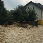 Hier in Bliesmengen-Bolchen standen Straßen unter Wasser.