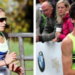 Rebecca Boenisch (links) und Tobias Blum, die beide in Saarbrücken leben, räumten beim Köln-Marathon ab. Archivfotos: Kai Engelhardt from Cologne, Germany [CC BY-SA 2.0].