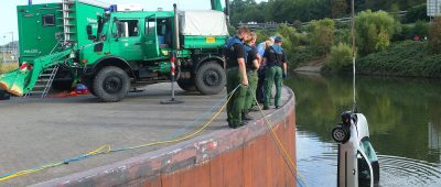 Das Unfallauto wurde bei Dreisbach aus der Saar geborgen. Symbolfoto: BeckerBredel.