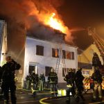 In diesem Wohnhaus in Bous kam es zu dem Feuer. Foto: BeckerBredel