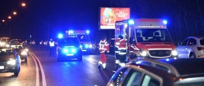 Bei einem Unfall in der Camphauser Straße in Saarbrücken sind zwei Menschen verletzt worden. Foto: BeckerBredel.