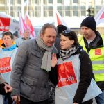 Im Saarland kommt es am 26. Februar zu einem ganztägigen Warnstreik des öffentlichen Diensts. Foto: Oliver Dietze/dpa-Bildfunk