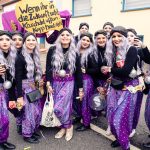 Auch auf dem Umzug in Blieskastel gab es viele bunte Kostüme zu sehen. Foto: Andreas Noll/SOL.DE