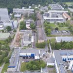 Auf dem Campus der Uni in Saarbrücken sollen Gebäude saniert und neugebaut werden. Foto: BeckerBredel