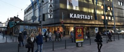 Im Zentrum der Saarbrücker Bauarbeiten: Der Bereich vor Karstadt. Symbolfoto: BeckerBredel