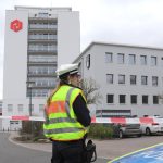 Auch das Rathaus in Neunkirchen erhielt eine Bombendrohung. Es wurde nichts gefunden. Foto: BeckerBredel