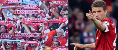 Der FC Bayern München tritt zum Saisonabschluss auf dem Betzenberg beim 1. FC Kaiserslautern an. Fotos: Uwe Anspach/dpa-Bildfunk | Sven Hoppe/dpa-Bildfunk.