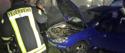 Der Fahrer des Wagens verlor wegen überhöhter Geschwindigkeit die Kontrolle über sein Auto. Foto: Feuerwehr Merzig.