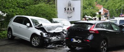 Am Ortseingang zu Saarbrücken ereignete sich der Unfall. Foto: BeckerBredel