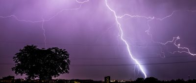 Dem Saarland drohen die nächsten Tage schwere Unwetter. Symbolfoto: Christoph Schmidt/dpa-Bildfunk