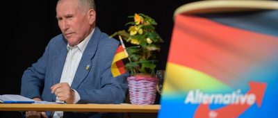 Saar-AfD-Vorsitzender Josef Dörr steht in der Kritik. Archivfoto: Oliver Dietze/dpa-Bildfunk.