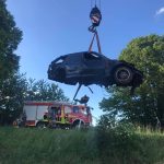 Am heutigen Mittwoch kam es zu einem tödlichen Unfall bei Remmesweiler. Foto:Dirk Schäfer/Feuerwehr