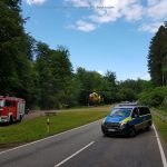 An dieser Stelle ereignete sich der Unfall. Foto: Freiwillige Feuerwehr Gemeinde Beckingen