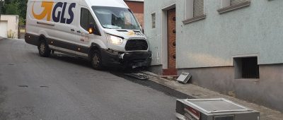 Diese Aufnahme zeigt die Unfallstelle in Neunkirchen. Foto: Brandon Lee Posse