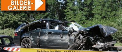 Am Dienstag (02. Juli 2019) ereignete sich auf der A620 ein verheerender Crash. Foto: Brandon Lee Posse