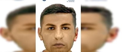 Die Polizei fahndet nach einem schweren Raub in Saarbrücken nach diesem Mann. Phantombild: Polizei.