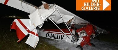 Mit seinem Ultraleichtflugzeug stürzte ein 61-jähriger Pilot in Bexbach ab. Foto. BeckerBredel.