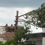 Schlimme Bilder aus Bobenheim am Berg, wo gestern wohl ein Tornado wütete. Foto: Silas Stein/dpa-Bildfunk