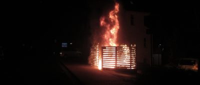 Im Laufe der vergangenen zwei Jahre kam es in Bexbach mehrfach zu Container-Bränden. Symbolfoto: Polizei