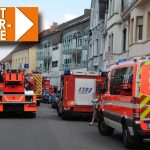 40 Kräfte der Feuerwehr rückten zu dem Brand in Dudweiler aus. Foto: BeckerBredel