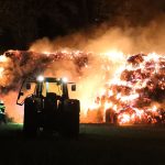 In Überherrn brannten Ende Juli rund 1000 Heuballen. Foto: BeckerBredel.