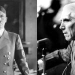 Franz von Papen (rechts im Bild) wird auch als „Steigbügelhalter" Adolf Hitlers bezeichnet. Fotos: Bundesarchiv/CC BY-SA 3.0 | dpa-Bildfunk.