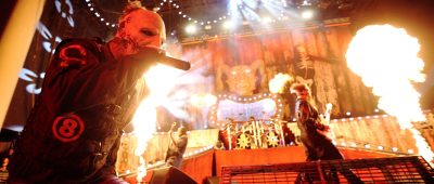 Kommen nach Luxemburg: Slipknot. Foto: dpa-Bildfunk/Steve C Mitchell