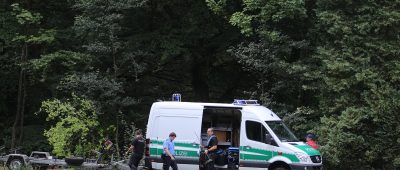 Die Polizei suchte stundenlang nach dem verirrten Jäger in Losheim. Archivfoto: BeckerBredel