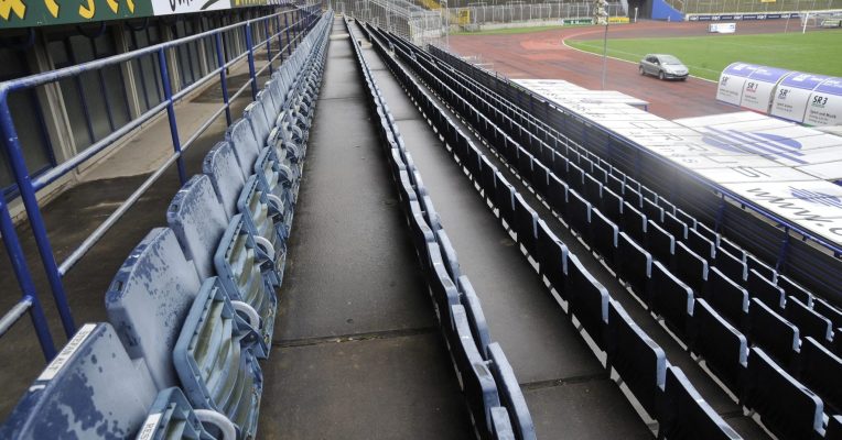 Das Ludwigsparkstadion in Saarbrücken wird zurzeit umgebaut. Archivfoto: BeckerBredel.