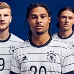 Adidas stellte das neue Trikot der deutschen Fußballnationalmannschaft vor. Foto: Adidas/dpa-Bildfunk