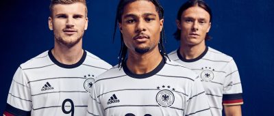 Adidas stellte das neue Trikot der deutschen Fußballnationalmannschaft vor. Foto: Adidas/dpa-Bildfunk