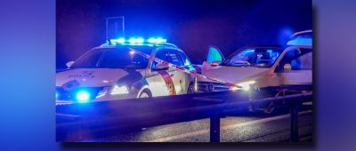 Mit der Polizei lieferte sich dieser weiße Mercedes (rechts) eine Verfolgungsfahrt quer durch Luxemburg. Foto: Police Grand-Ducale