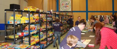 In der Sporthalle Mettlach findet am Wochenende das Saarländische Spiele-Festival statt. Foto: Flinke Floehe Merzig e.V.