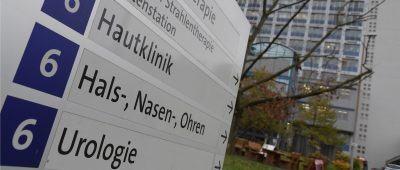 An der HNO-Klinik am Universitätsklinikum Homburg sollen Kinder sexuell missbraucht worden sein. Foto: BeckerBredel